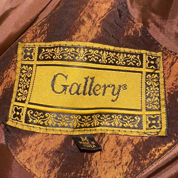 Vintage Metallic Bronze Coat w/ Raccoon Fur Hood - Picture 11 of 15